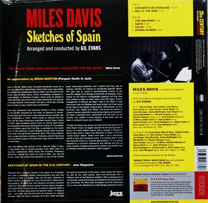 Miles Davis - Sketches Of Spain 1Lp N.
