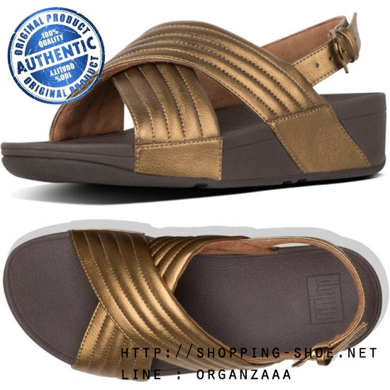 Fitflop Lulu Padded Sandal Bronze ของแท้ นำเข้าจาก USA และ UK
