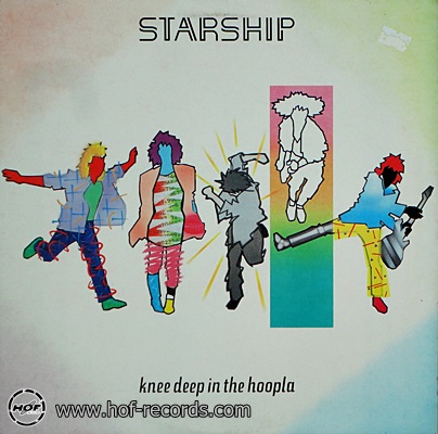 Jefferson Starship - Knee Deep In The Hoopla 1985 1lp