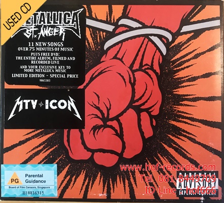 Metallica - St.Anger (Singapore) Used CD 1 Dise VG++