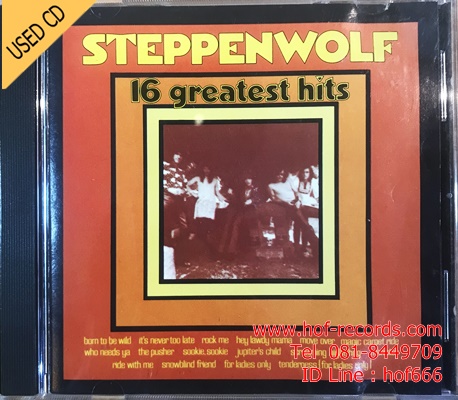 Steppen Wolf - 16 Greatest hits (US) Used CD 1 Dise VG++