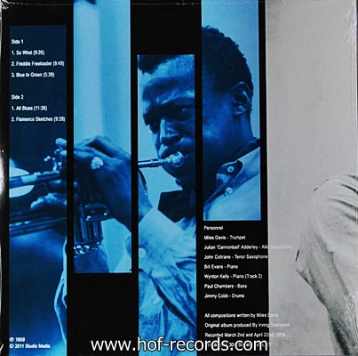 Miles Davis - Kind Of Blue N. 1lp