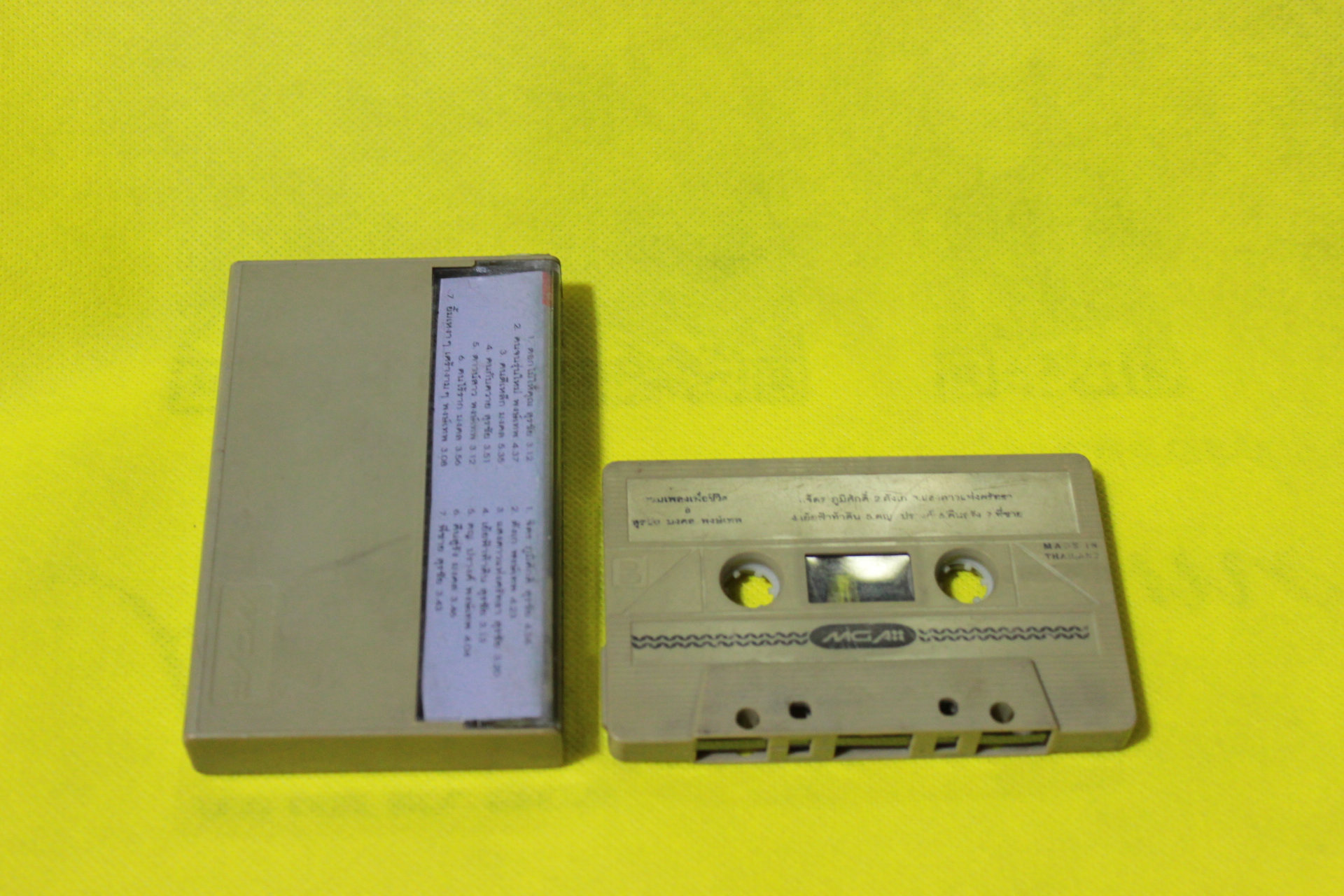 T คาราวาน-สุรชัย มงคล พงษ์เทพ (Used Tape Cassett)