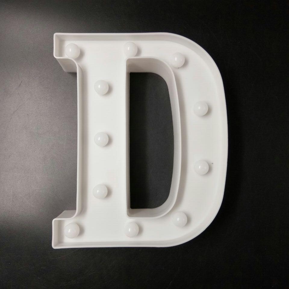 กล่องไฟ LED ตัวอักษรภาษาอังกฤษ A-Z กล่องสีขาว (กรุณาระบุตัวอักษรที่ต้องการ เมื่อทำการสั่งซื้อ) / ราคาต่อ 1 ชิ้น