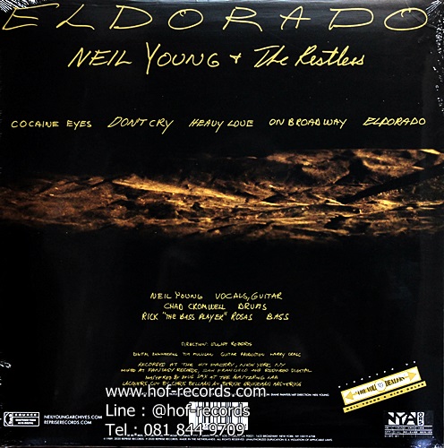 Neil Young - Eldorado 1Lp N.