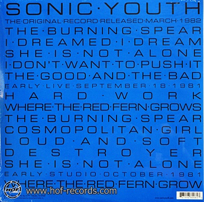 Sonic Youth - Sonic Youth 2lp NEW