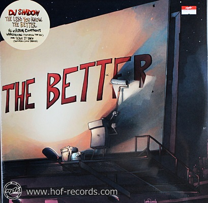 DJ Shadow - The better 2lp NEW