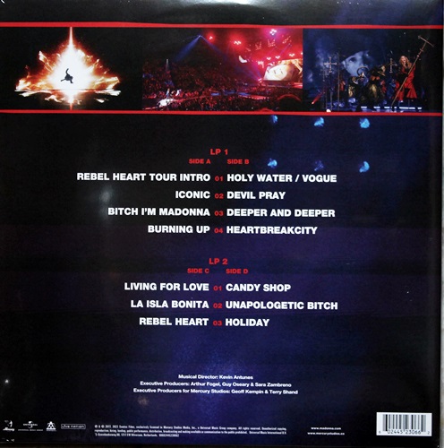 Madonna - Rebelheart Tour (Purple Swirl) 2Lp N.