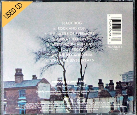 Used CD Led Zeppelin IV