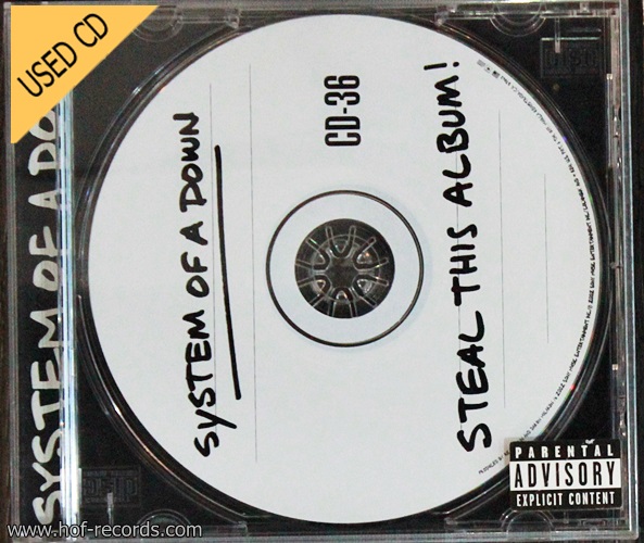 Used CD System of a down - Steal this Album