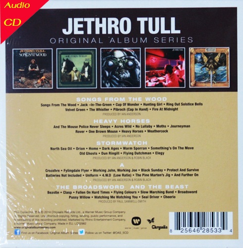 Jethro Tull Boxset 5 Cd N.