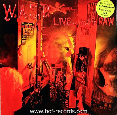 W.A.S.P. - Live..In The Raw 1987 1lp