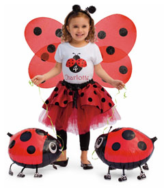 Lady Bug Walking Balloons - แมลงเต่าทองบอลลูน / Item No. TL-K008