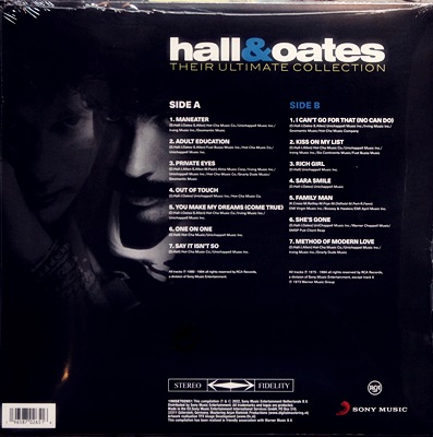 Daryl Hall&John Oates - Their Ultimate Collection 1Lp N.