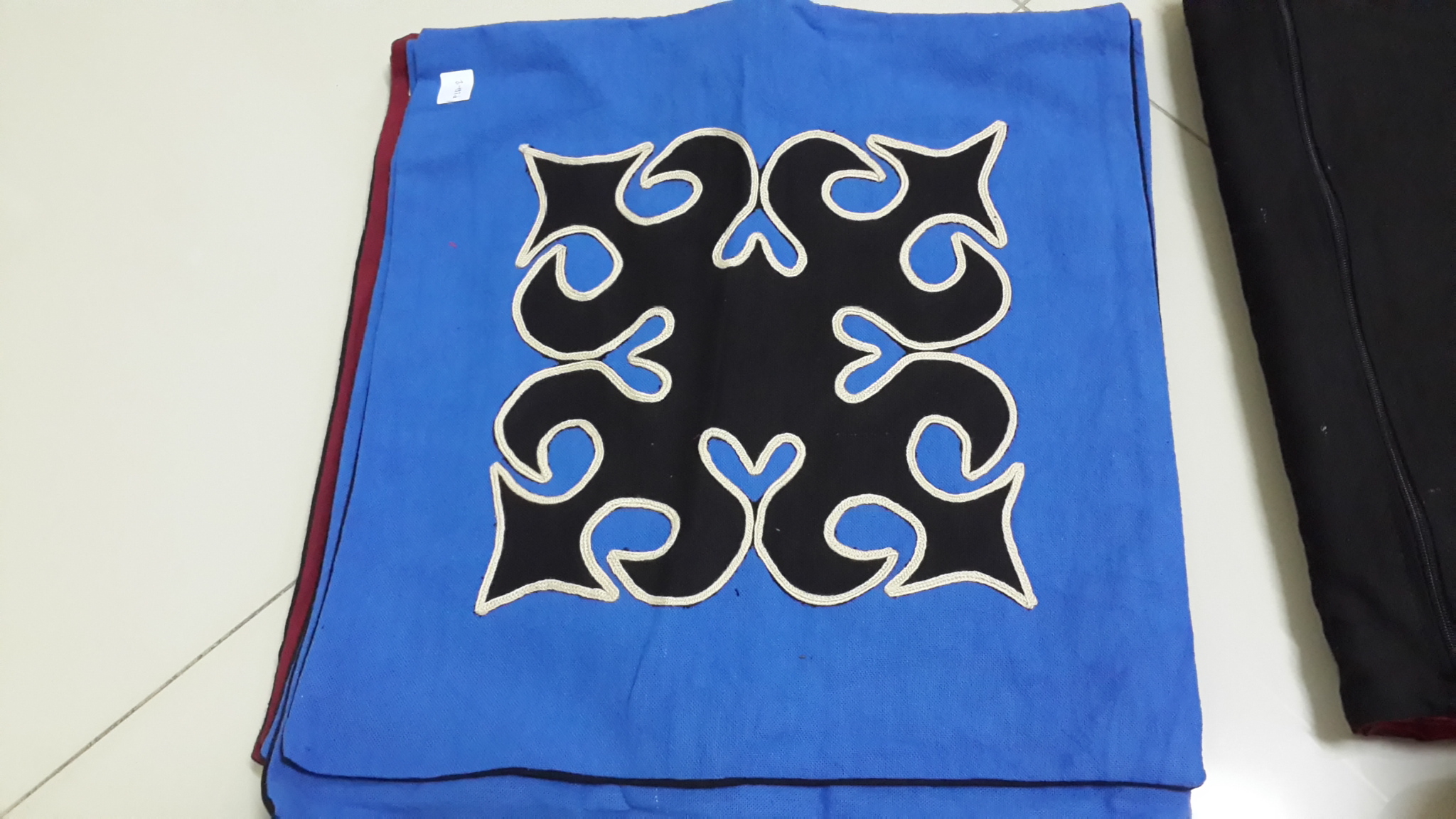 ปลอกหมอนอิง สีน้ำเงิน