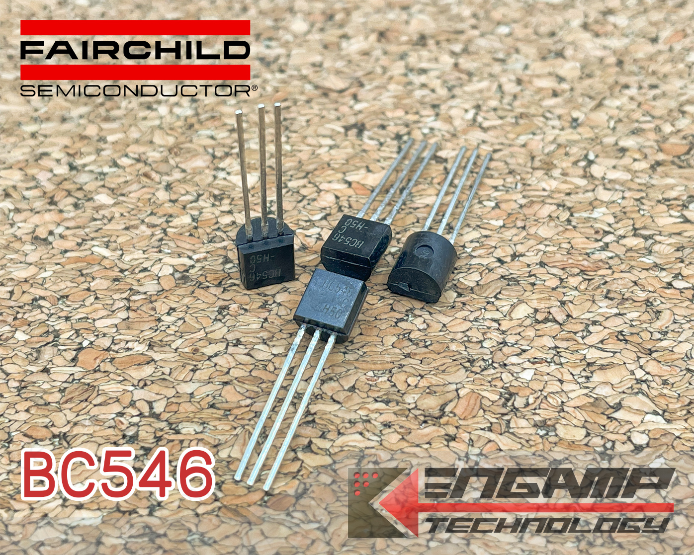(10ตัว) [TR] BC546 FAIRCHILD NPN 0.1A 65V 0.5W