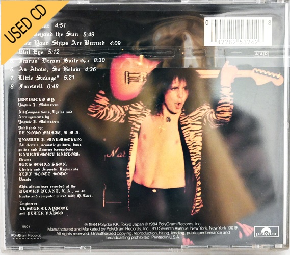 Used CD Yngwie J Malmsteen 's - Rising Force