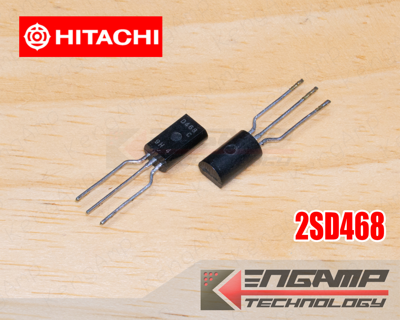 (10ตัว) [TR] 2SD468 HITACHI NPN 1A 20V