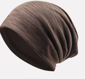 หมวกผ้า2หน้า!!หมวกผ้า หมวกคลุม หมวกผ้าพันคอ แต่งลายเก่า (เทา ดำ น้ำตาล)