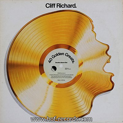 Cliff richard - 40 Golden Greats 2lp