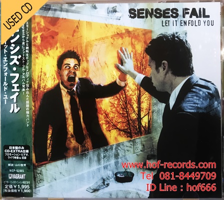 Senses Fail - Let it Enfold You (JP) Used CD 1 Dise VG++