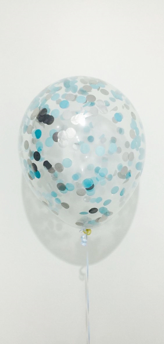 ลูกโป่งกลมเนื้อคริสตัล ใสไม่มีสี ไซส์ 12 นิ้ว แพ็คละ 10 ใบ (Round Balloons - Crystal Clear Color 12")