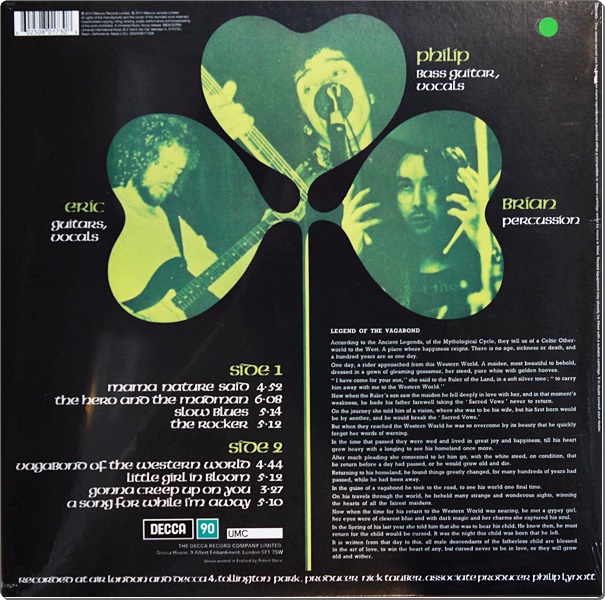 Thin Lizzy - Vagabonds Of The Western World 1Lp New