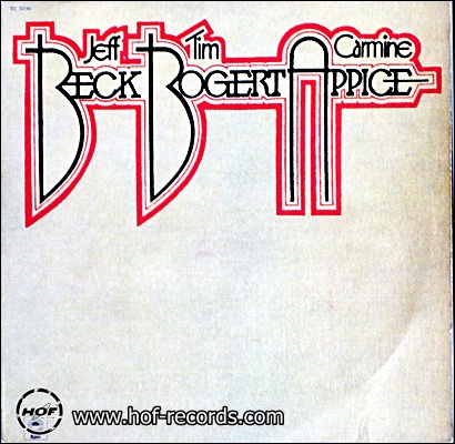 Jeff Beck - Jeff Back , Tim Bogert , Carmine Appice 1973 1lp