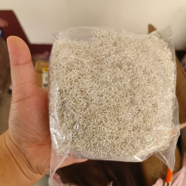โซ่ปลายสร้อย สีเงิน 5 ซม. อย่างดี แพคใหญ่ 1000 ชิ้น 800฿