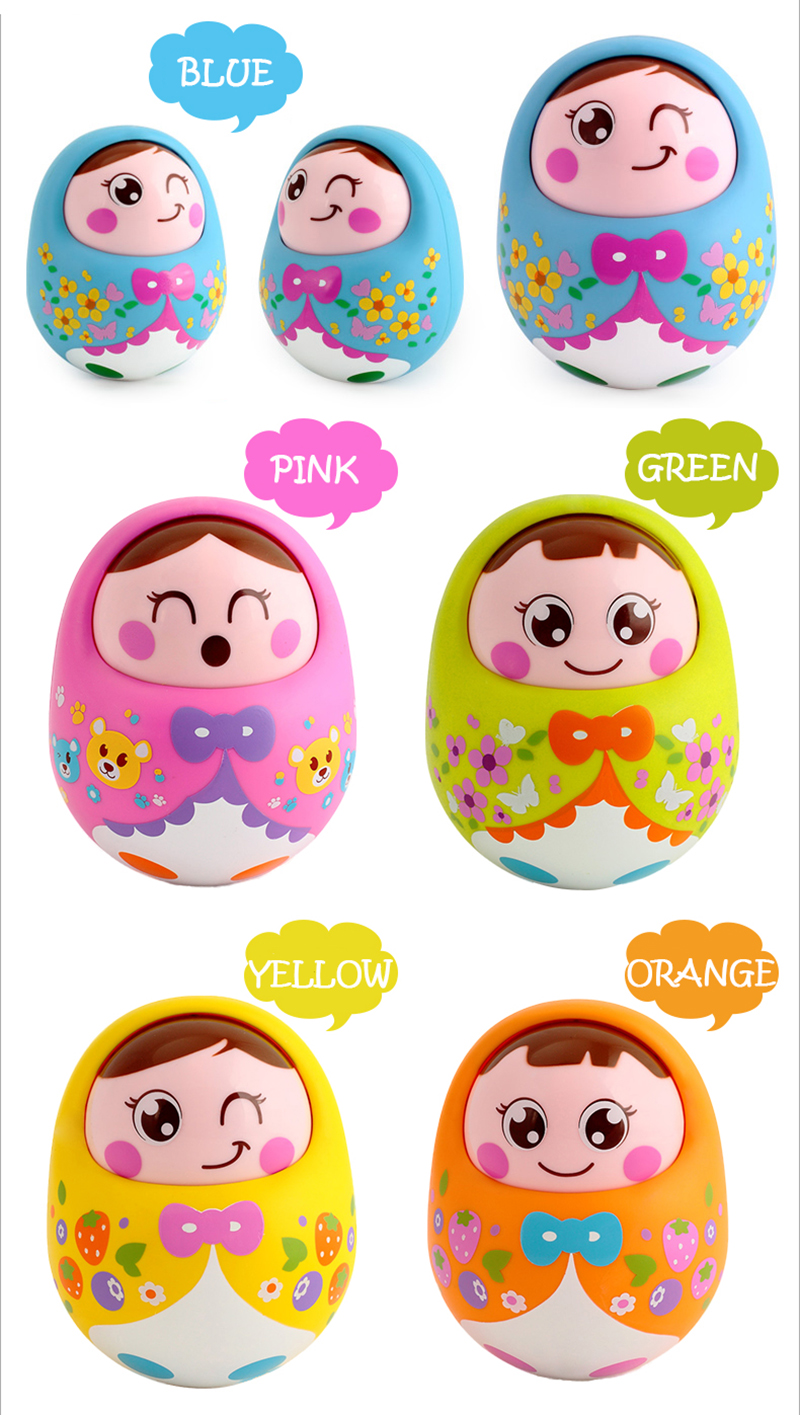 ตุ๊กตาล้มลุก Tumbler Doll ของเล่นเด็ก เสริมพัฒนาการ