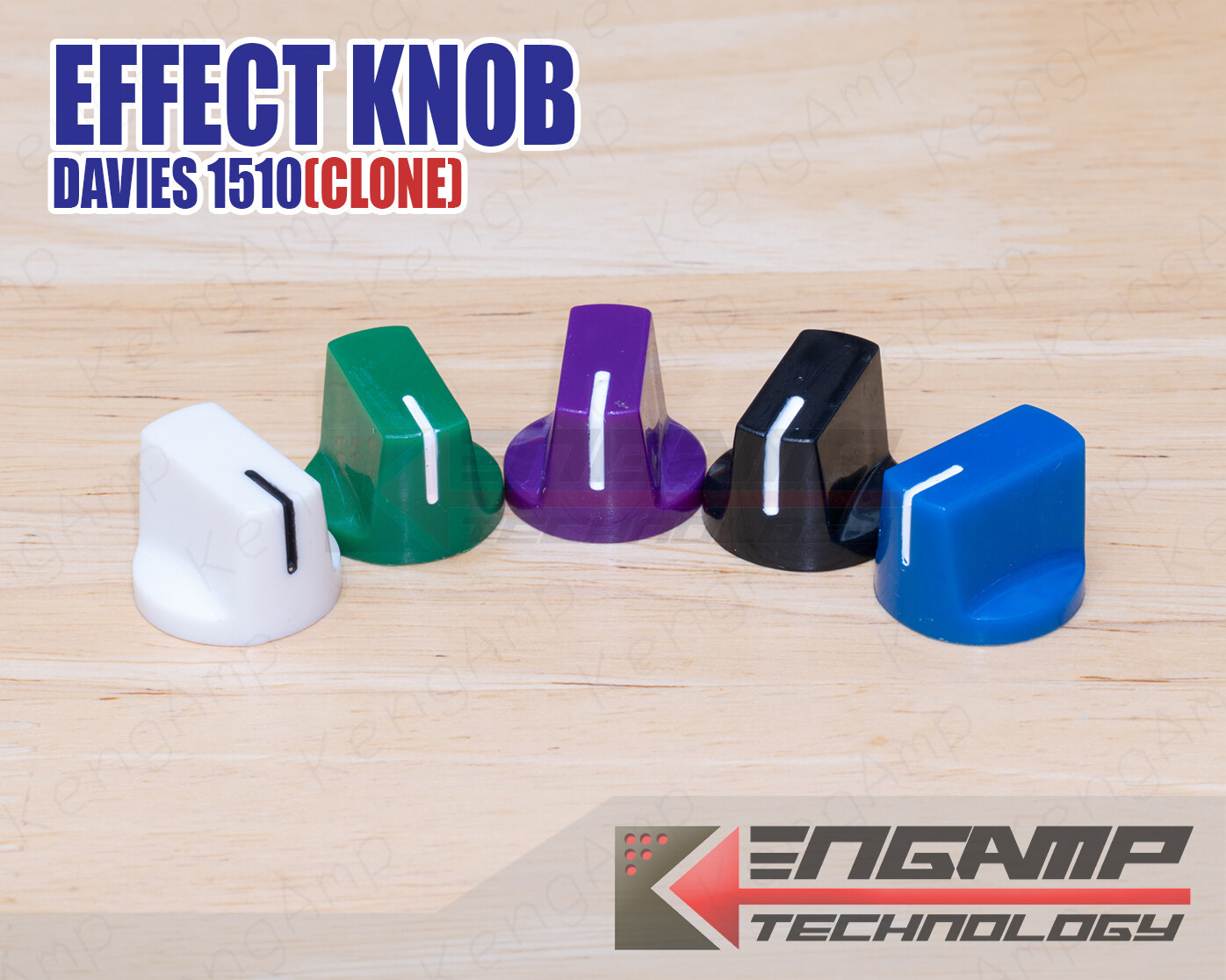 (มีตัวเลือก) [KNOB] ลูกบิด Effect DAVIES 1510(CLONE)