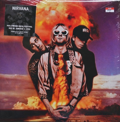 Nirvana - Hollywood Rock Festival Rio De Janerio 1993 2Lp N.
