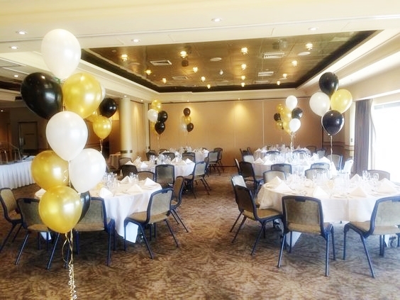 ลูกโป่งกลมเนื้อสแตนดาร์ท สีดำ ไซส์ 12 นิ้ว แพ็คละ 10 ใบ (Round Balloon - Standard Black Color 12")