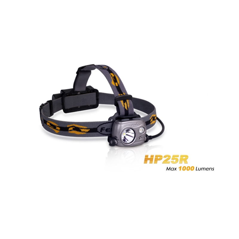 ไฟฉายคาดหัว Fenix HP25R ชาร์จในตัว