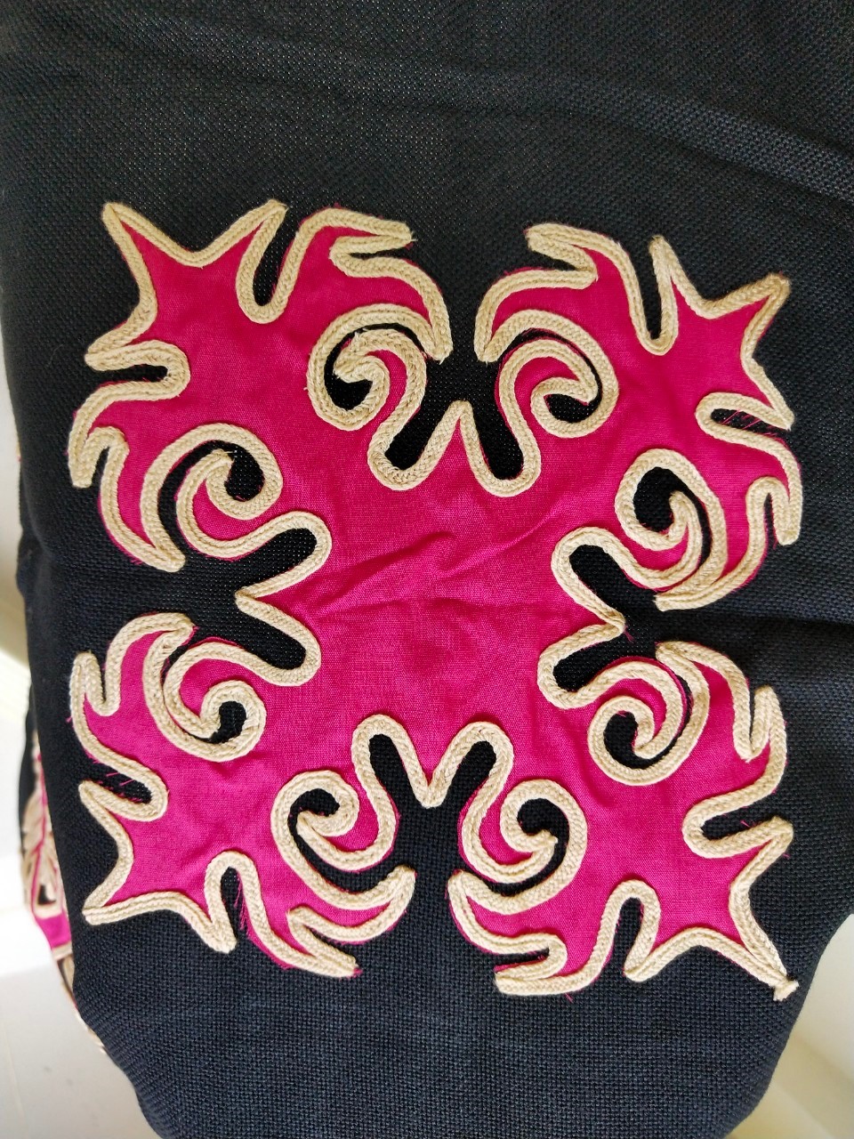 ผ้าคลุมไหล่เจ้าสาว โทนสีแดงน้ำตาล ผืนใหม่