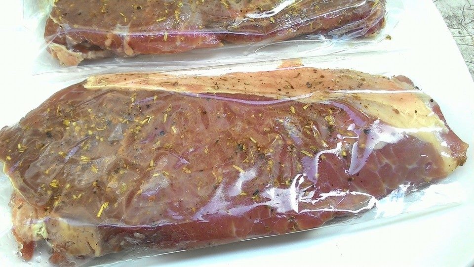 สเต็กเนื้อสันนอก 1 กก.