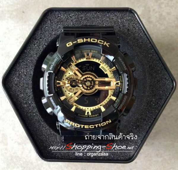 Casio G-Shock รุ่น GA-110GB-1A Gold Black Series ของแท้ 100% จากญี่ปุ่น
