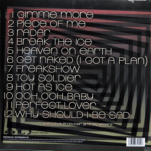 Britney Spears - Blackout 1Lp New