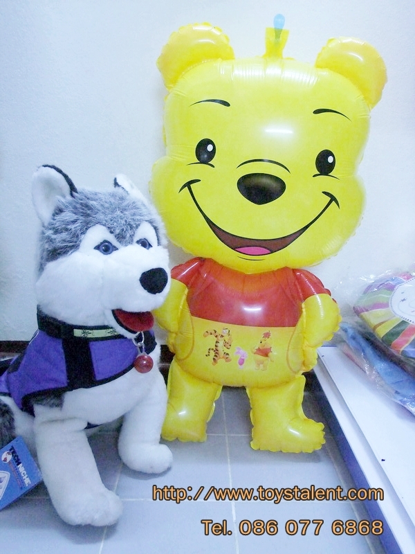 ลูกโป่งฟลอย์ หมีพลูตัวใหญ่ - Winnie The Pooh Foil Balloon / Item No. TL-A073