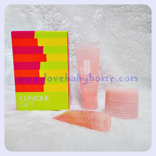 Clinique คลีนิกซ์ ชุดทดลอง มอย์เจอร์ เซิร์จ Moisture surge 3 ชิ้น