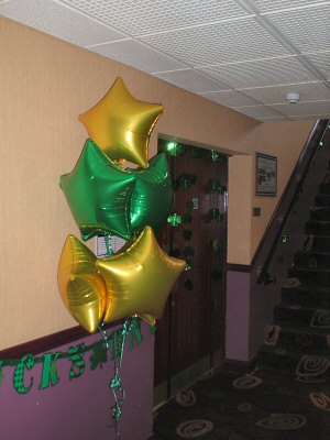 ลูกโป่งฟลอย์รูปดาว สีทอง ไซส์ 18 นิ้ว - Star Shape Balloon Gold Color / Item No.TL-G002