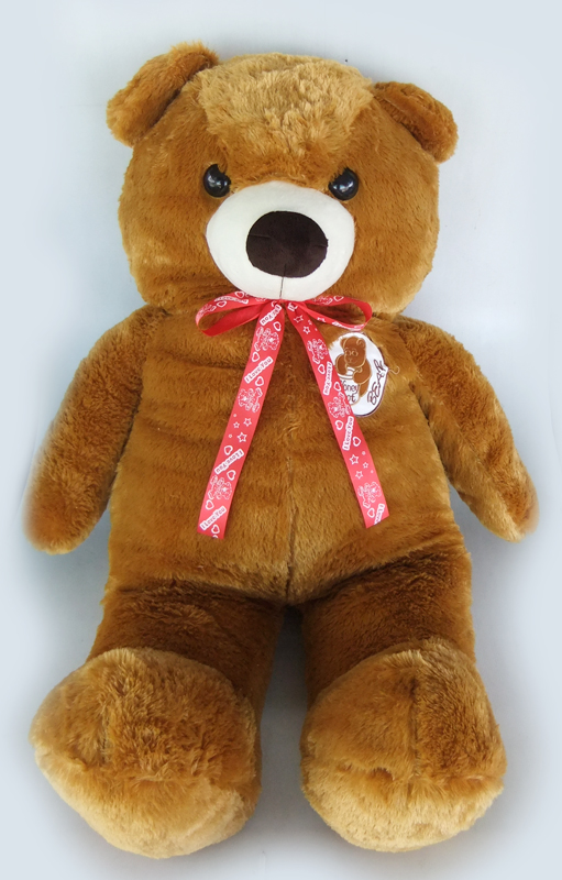 ตุ๊กตา หมียืน ผ้าขนนุ่ม จัมโบ้ วัดยืนสูง120ซม.(48") / วัดนั่งสูง 80ซม.(32")