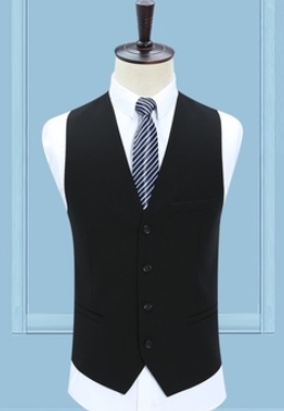 เสื้อกั๊กสูทสลิมฟิต คอวี สีล้วน กระดุมดำ5เม็ด สี ดำ เทา น้ำเงิน แดง ม่วง เทา ดำเงา เทาเงา น้ำเงินกรม ฟ้าเข้ม ขาว เขียวSize No.33 35 37 39 41 43 44