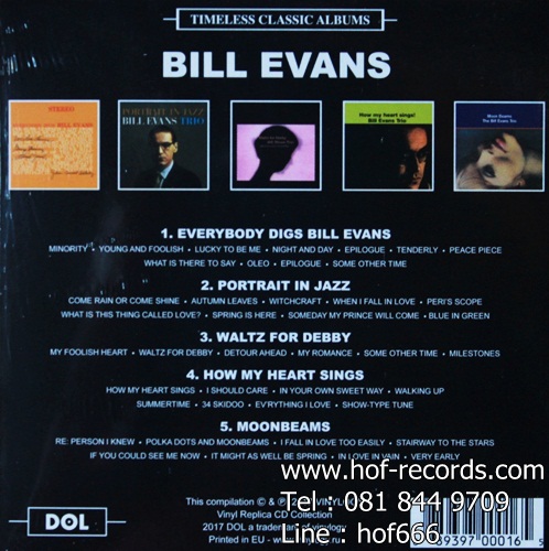 Bill Evans - Timeless Classic 5cd N.