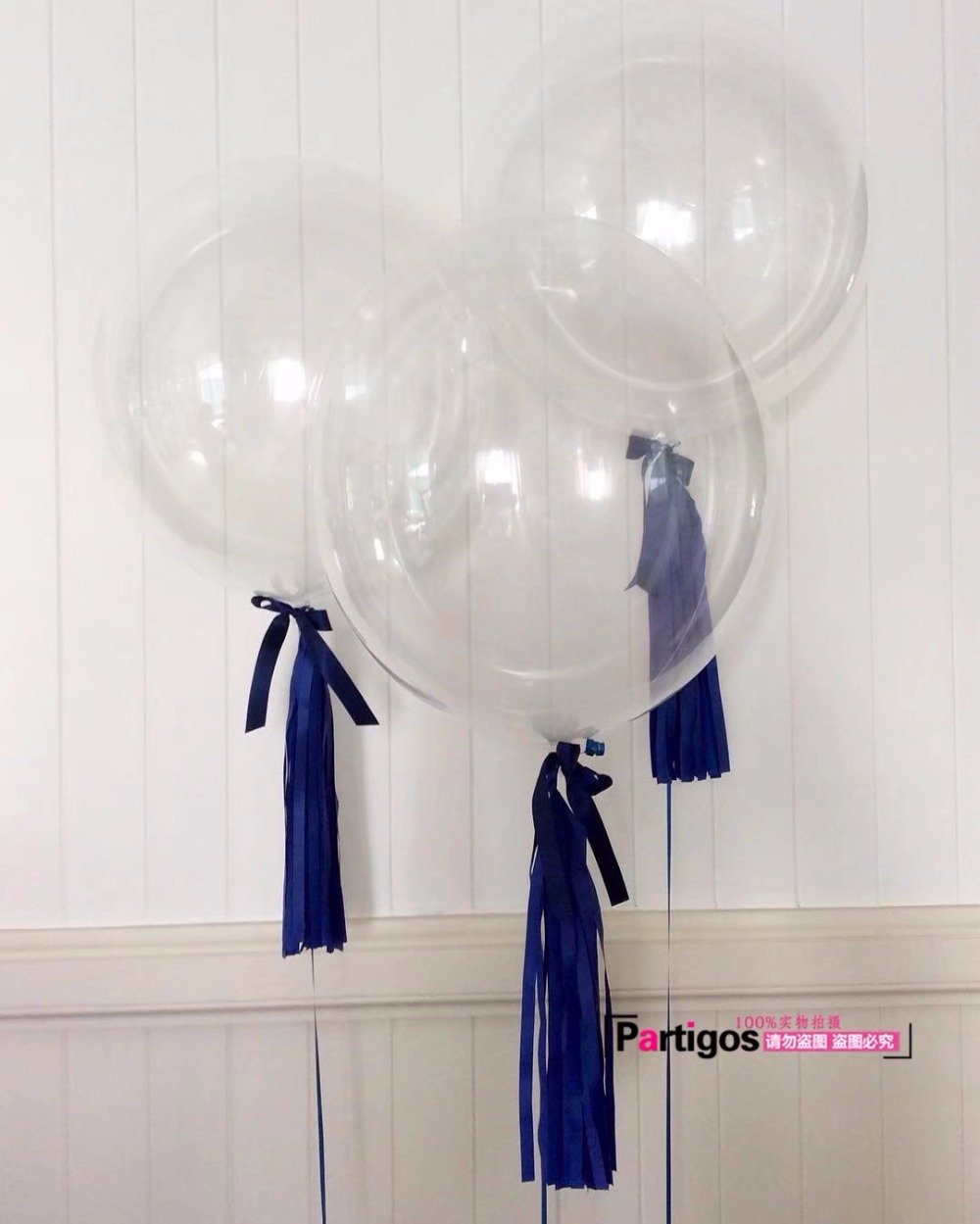 ลูกโป่งใส BoBo Balloon ทรงกลมลูกบอล ไซส์ 24 นิ้ว (ไม่รวมของด้านใน) Item No. TL-G053