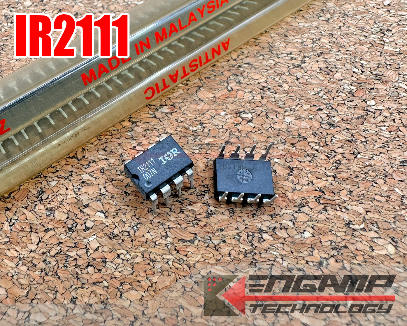 (1ตัว)[IC] IR2111 IR HALF-BRIDGE DRIVER DIP8 (เกรดแท้ 100%)