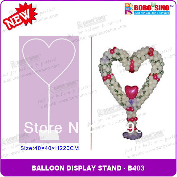 เสาลูกโป่ง ทรงหัวใจ - Balloon Stand Heart shape