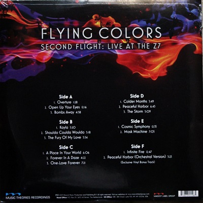 Flying Colors - Second Flight Live At The Z7 3Lp N.