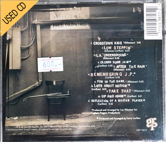 UsedCD Lee Ritenour + Larry Carlton - Larry &Lee