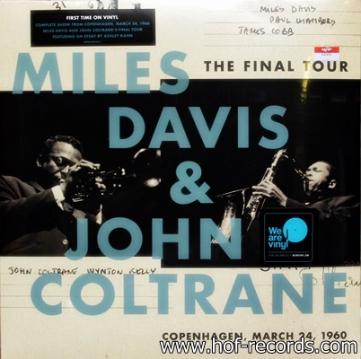 Miles Davis & John Coltrane - Copenhagen , March 24 , 1960 1Lp New